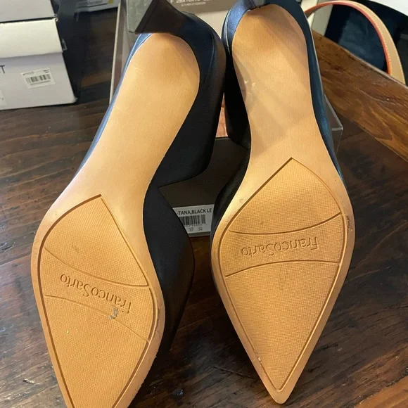Franco Sarto Black 7m 3” pumps/heels - Picture 5 of 6
